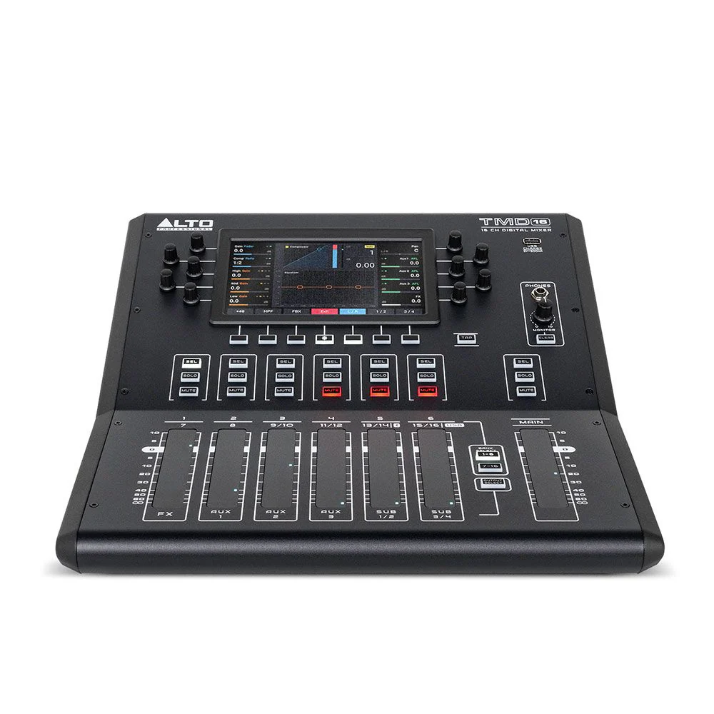 Alto Professional TMD16 16 Channel Compact Digital Mixer with Bluetooth and USB