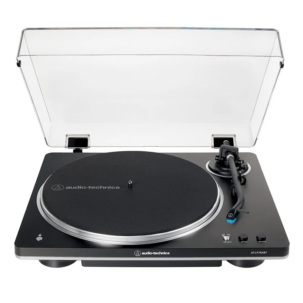Audio Technica LP70X BT Fully Automatic Turntable w/ Bluetooth (Black/Silver)