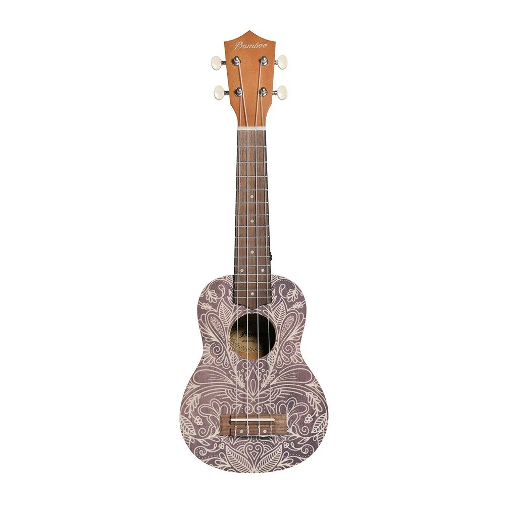 Bamboo Dreams Line Elixir Soprano Ukulele with Bag
