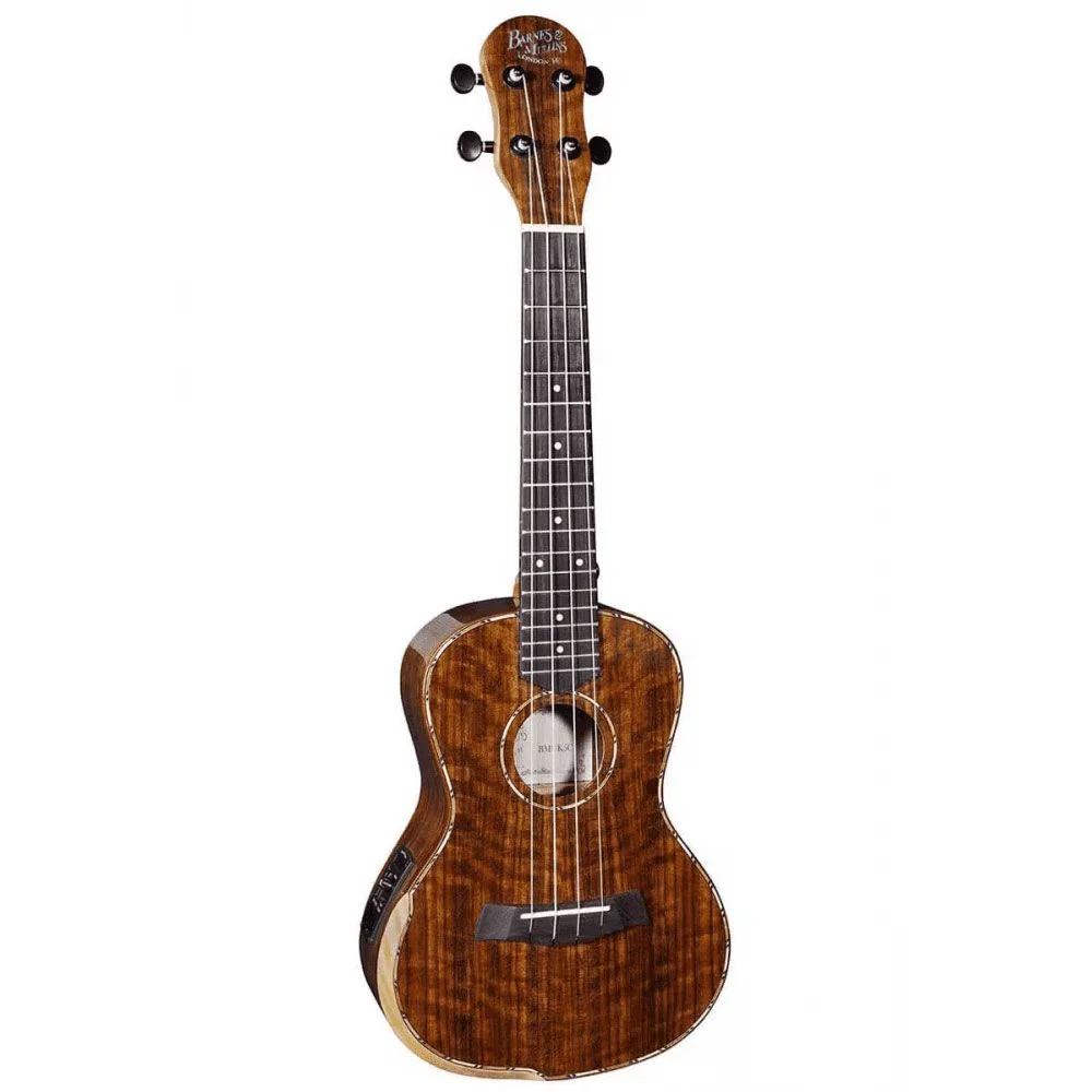 Barnes & Mullins BMUK5CE Concert Walnut Ukulele w/ Pickup
