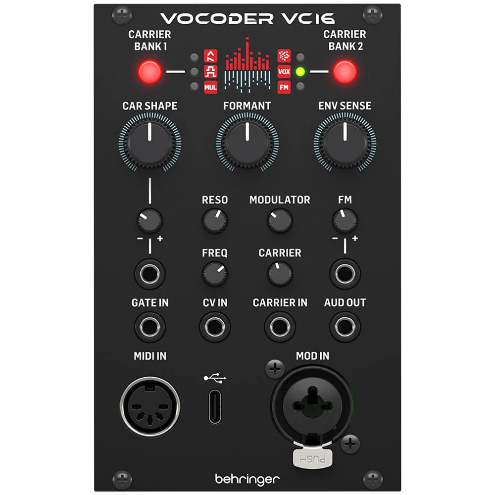 Behringer VC16 16-Band Vocoder Module for Euro Rack