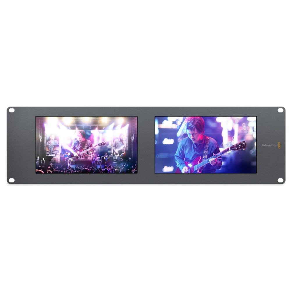 Blackmagic SmartView Duo 3RU Dual 8" SDI. HD-SDI, 3G-SDI Video Monitors