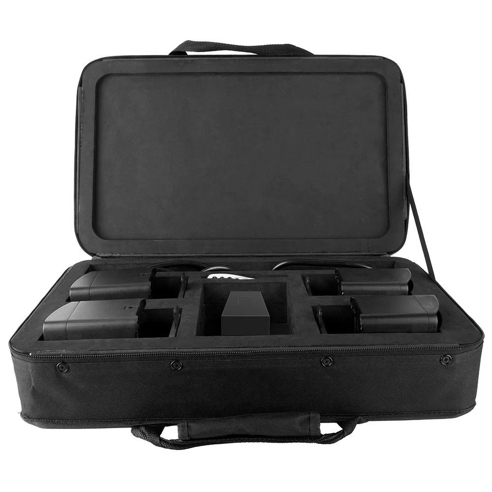 Chauvet DJ Freedom H1 Pack (w/ 4 x Units, Bag, Remote and Charger) in Black