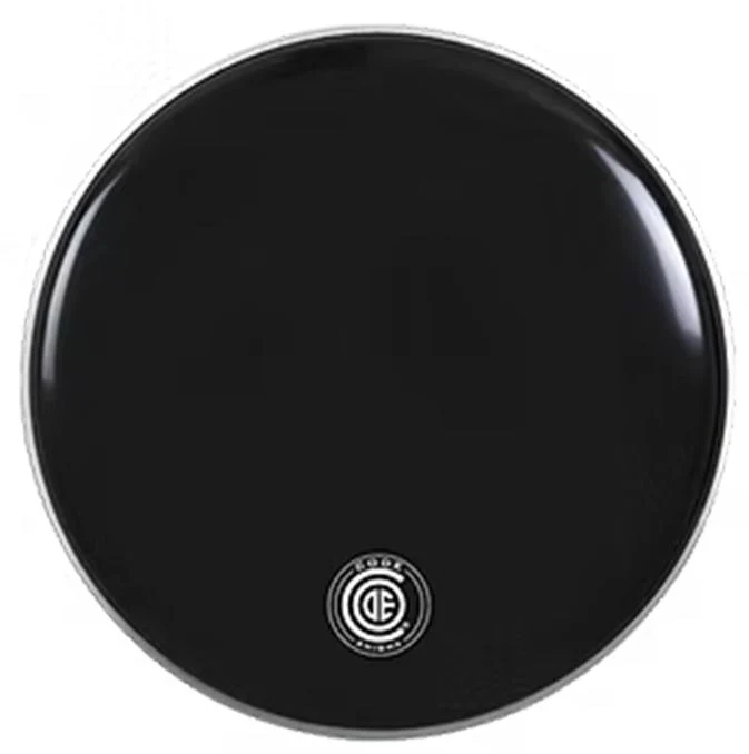 Code 20" Enigma Black Bass Drum Head (Black)