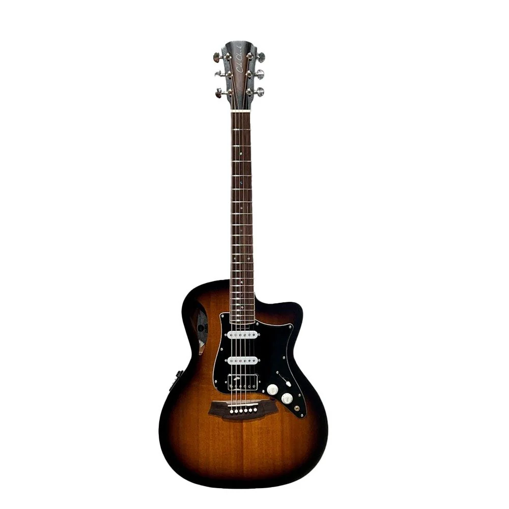 Cole Clark STL1EC-MMAH-HSS Studio True Hybrid HSS inc Gig Bag