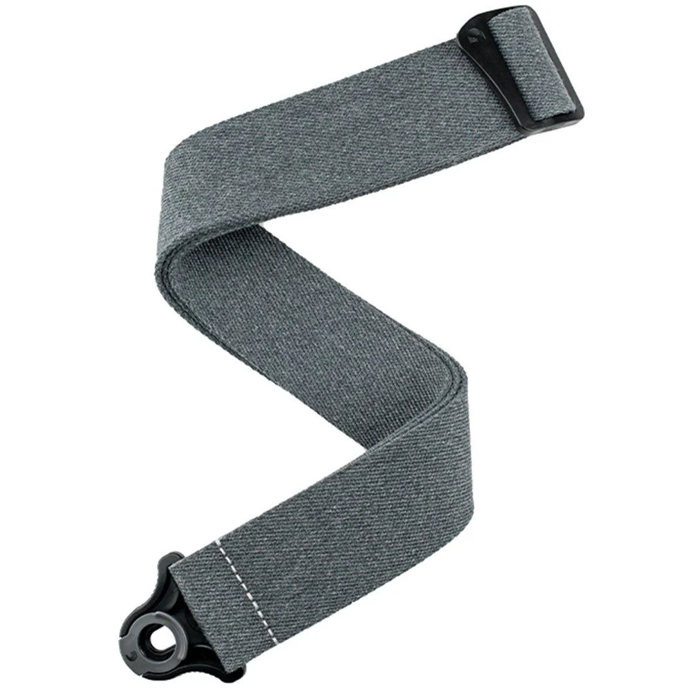 D'Addario Auto Lock Guitar Strap (Skater Grey)