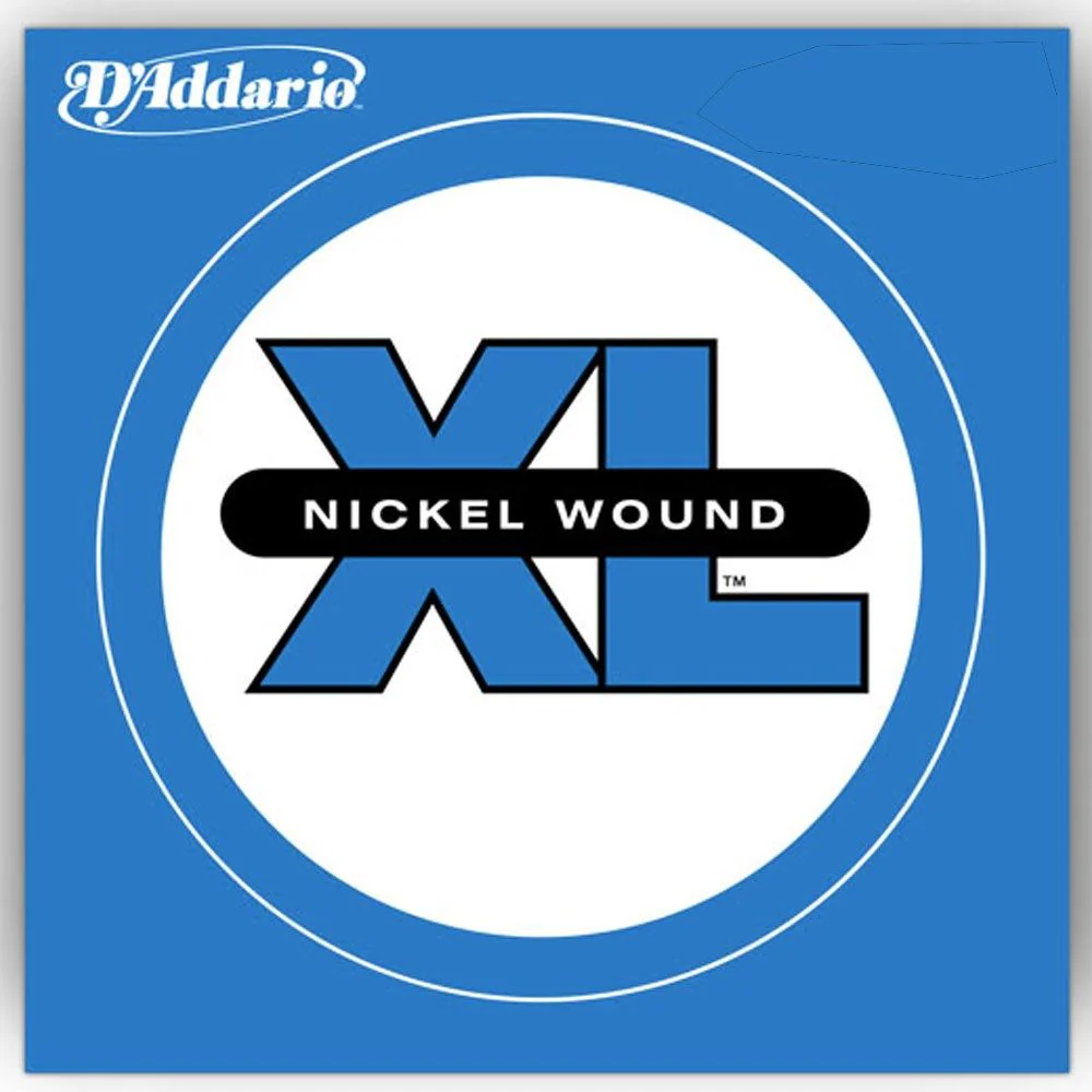 D'Addario XLB080 Nickel Wound Bass Guitar Single String Long Scale (.080)