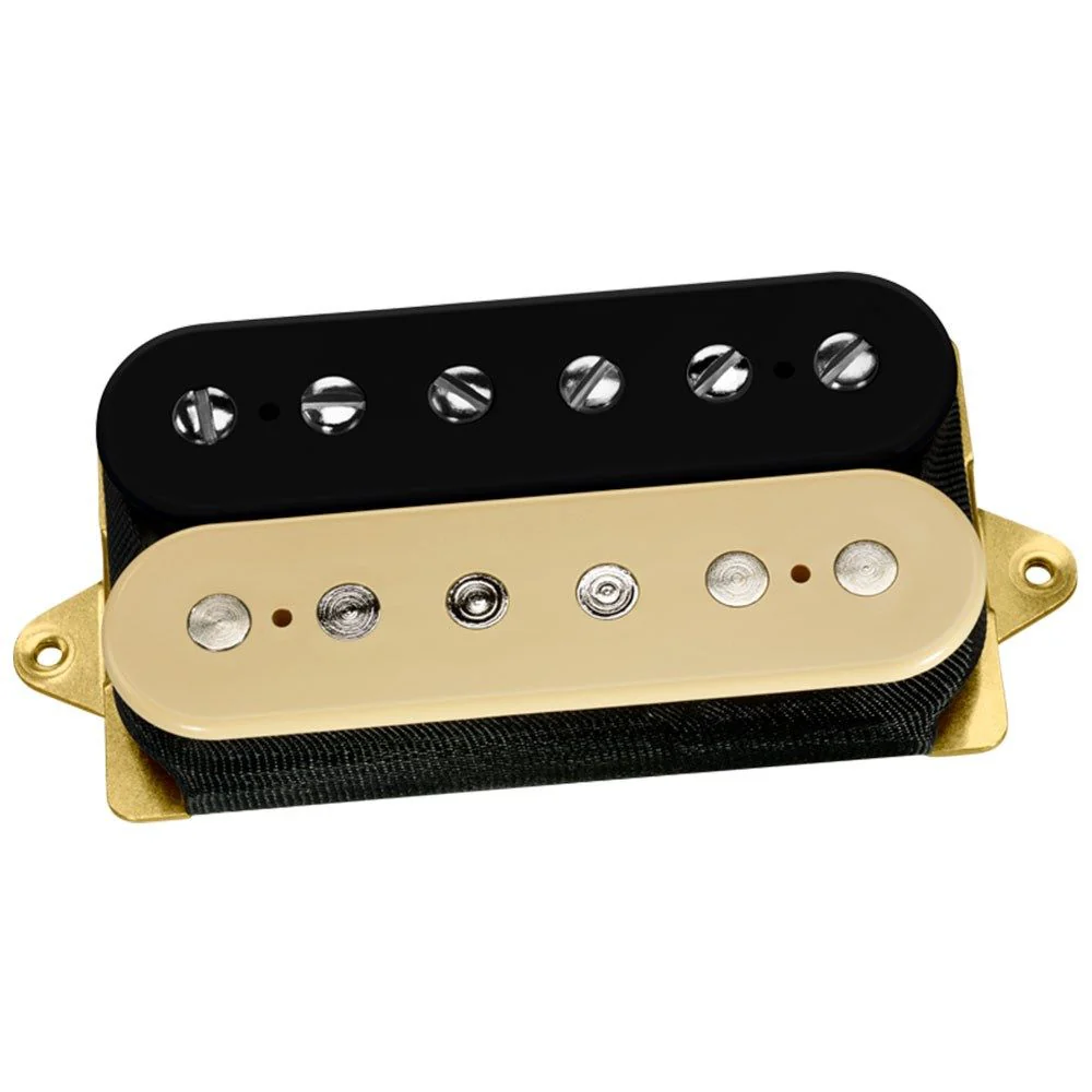 DiMarzio DP193BC Air Norton Humbucker - Standard Spaced (Black/Cream w/ Nickel Poles)