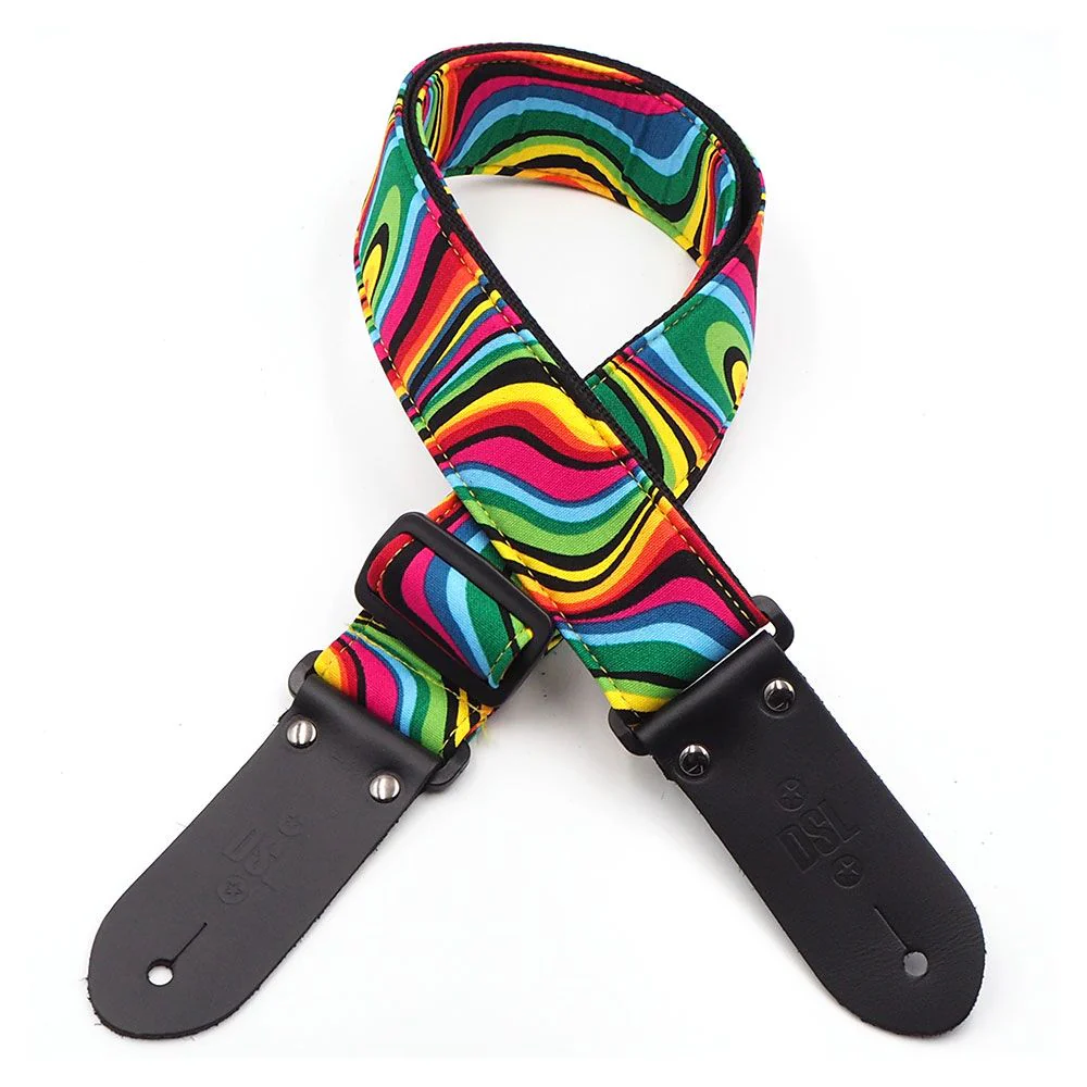 DSL CF20-SWIRL Guitar Strap - 2" (Swirl)