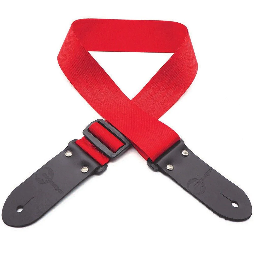 DSL Seat Belt Webbing Strap - 2" (Red)