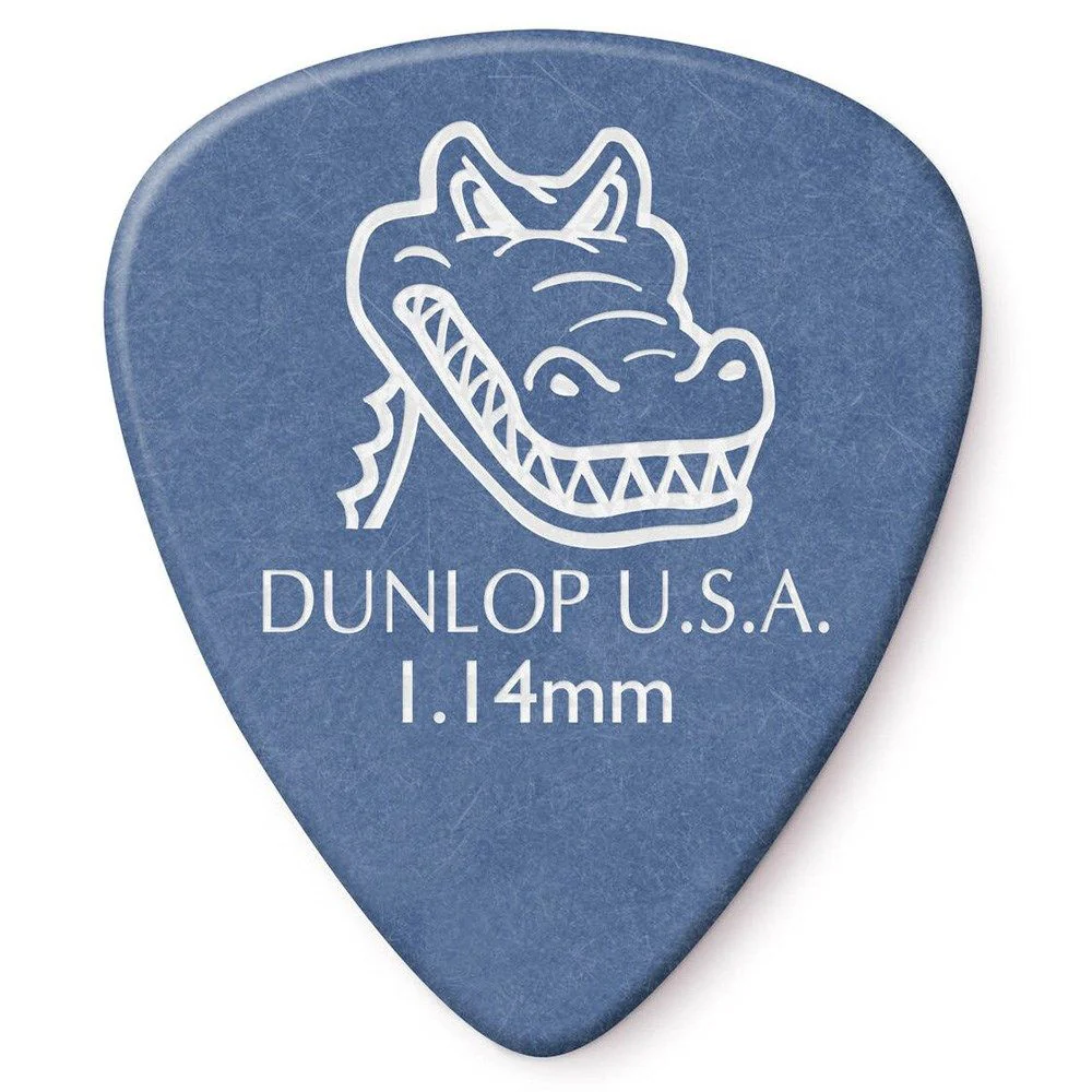 Dunlop Gator Grip Guitar Pick 12-Pack - Blue (1.14mm)