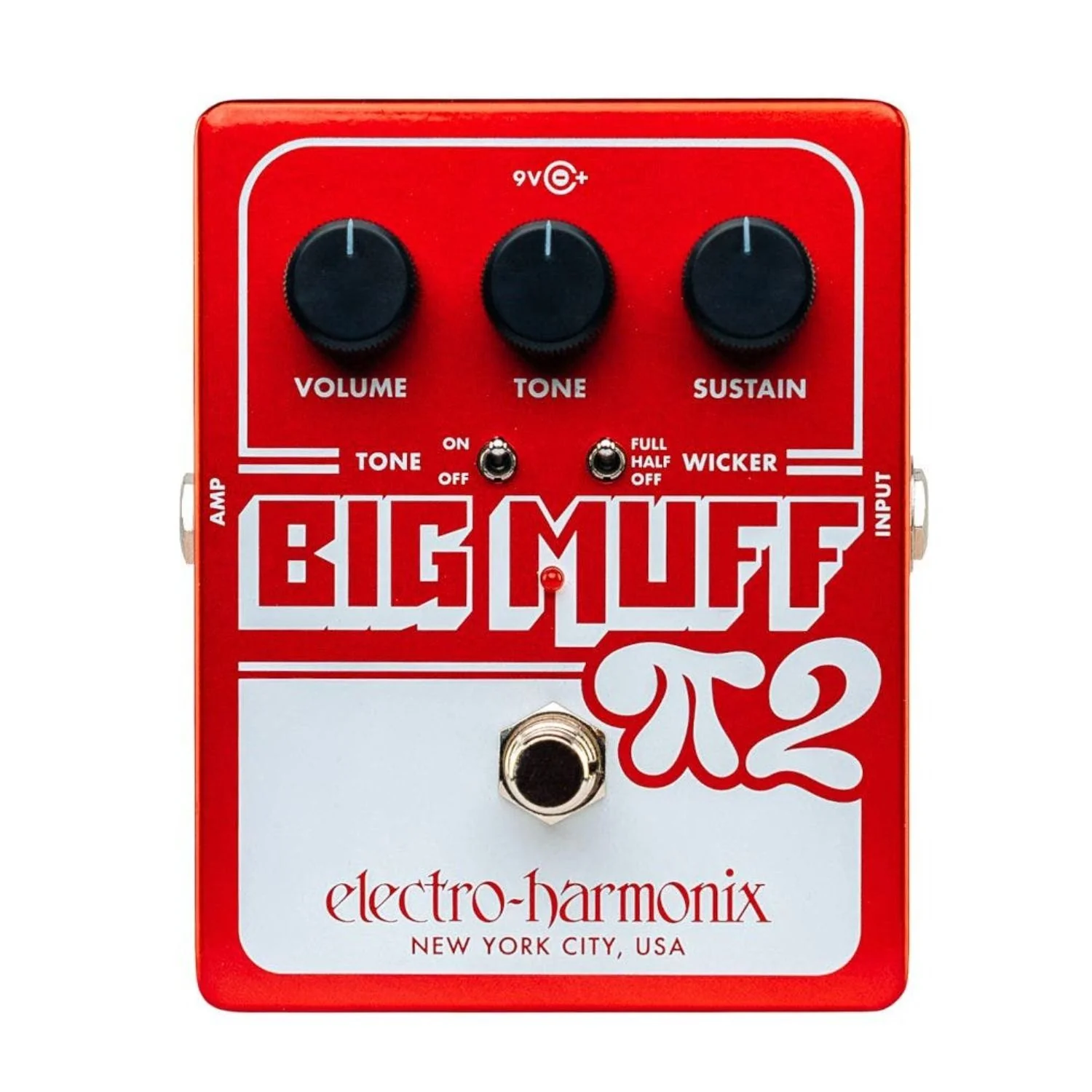 Electro Harmonix Big Muff Pi 2 w/ Tone Wicker Dual Op-Amp Fuzz