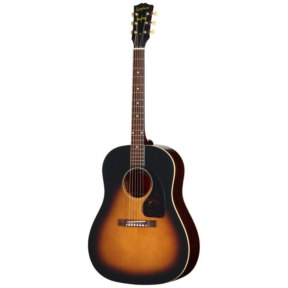 Epiphone 1942 Banner J-45 Reissue (Vintage Sunburst) inc Hard Case
