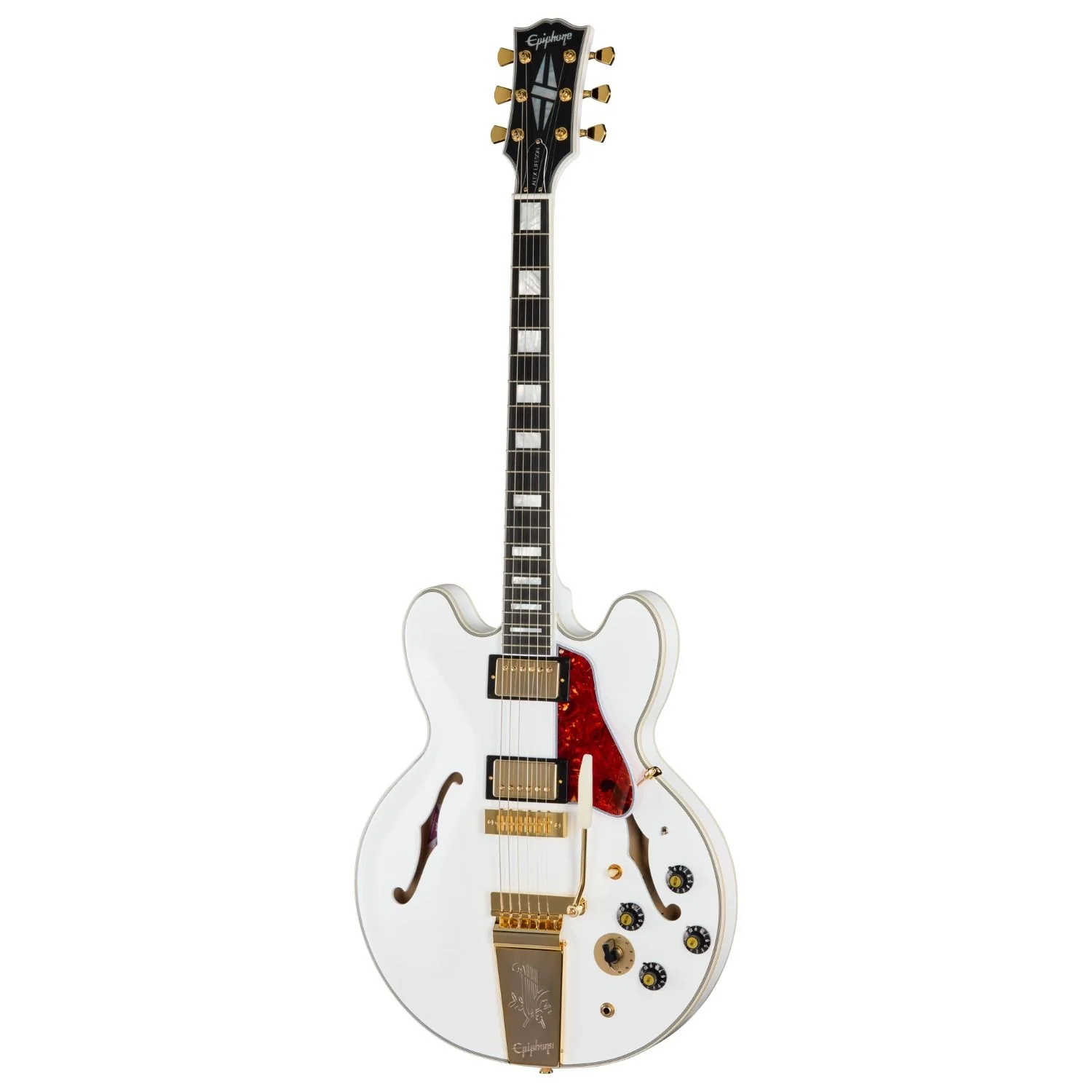 Epiphone Custom Alex Lifeson 1976 ES-355 (Alpine White) inc Hard Case