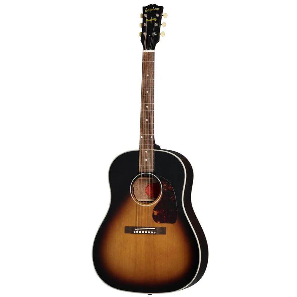 Epiphone 'Inspired By Gibson Custom' 1942 Banner J-45 (Vintage Sunburst) inc Case