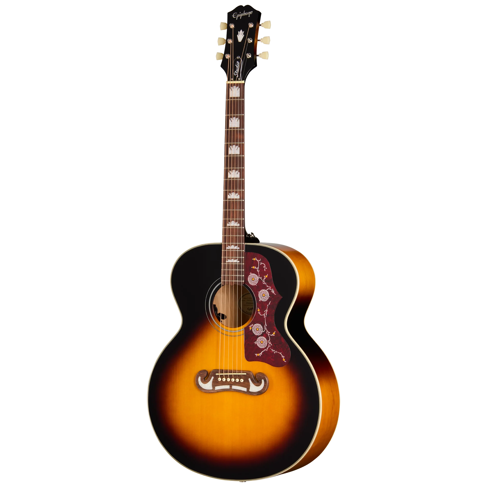 Epiphone J-200 Studio Acoustic Guitar (Vintage Sunburst)