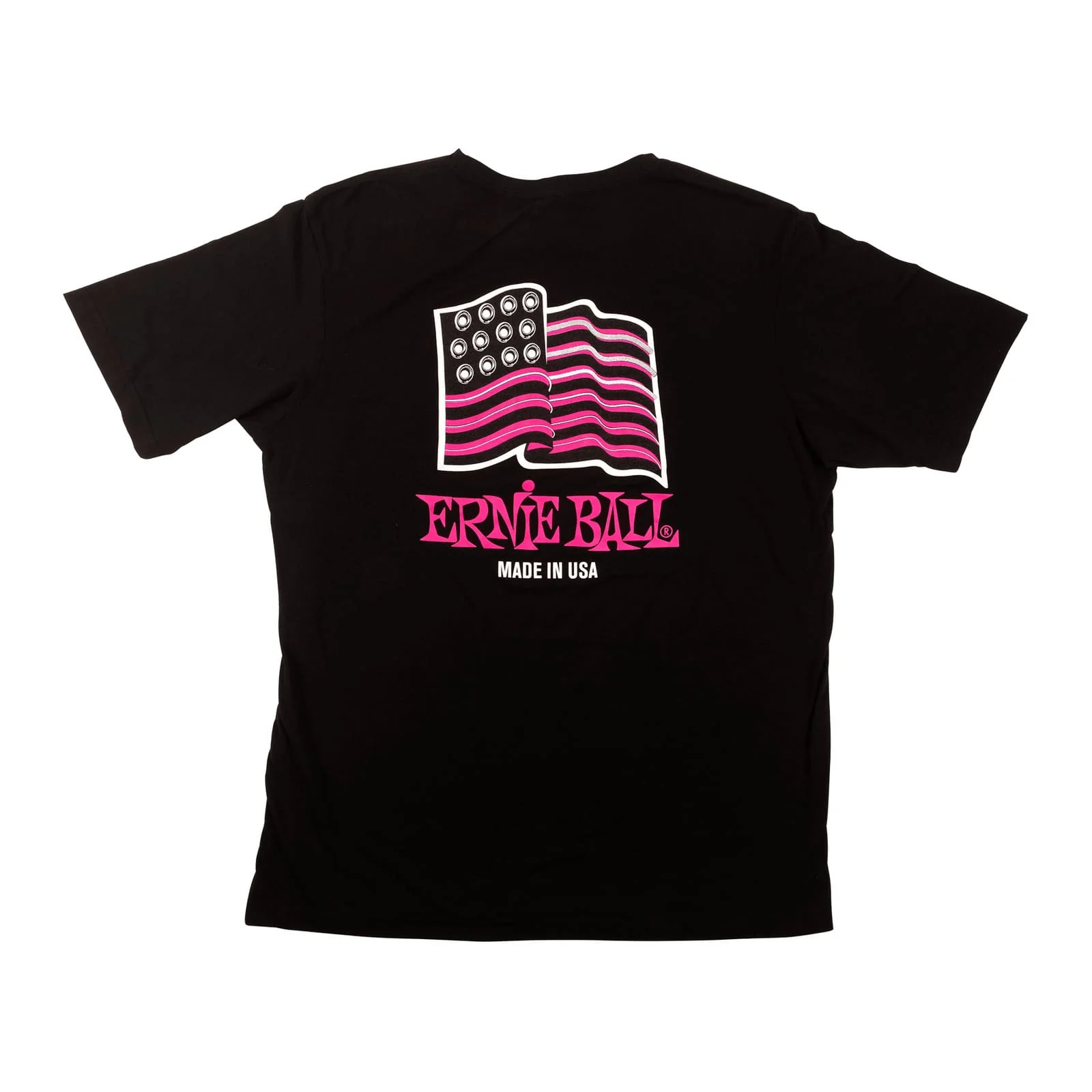 Ernie Ball USA Ball End Flag TShirt LG