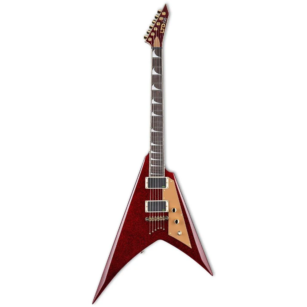 ESP LTD KH-V (Red Sparkle) Kirk Hammett Signature Series