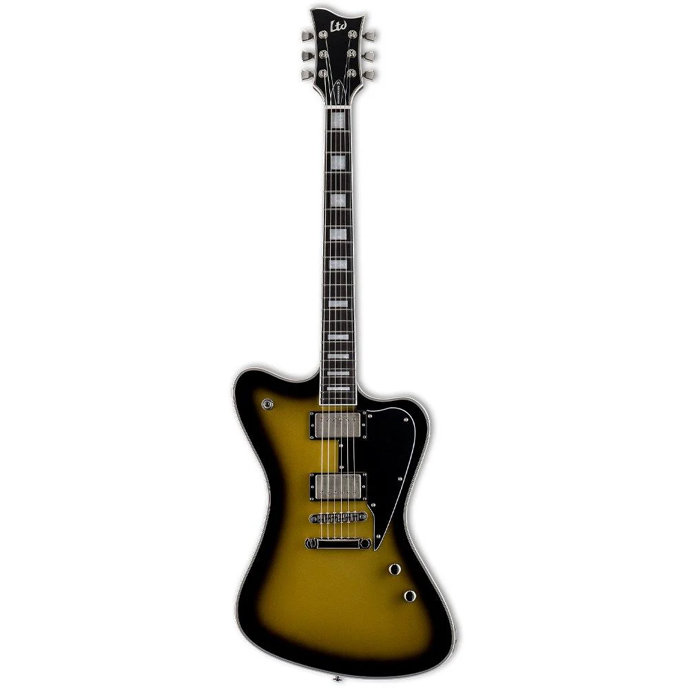 ESP LTD Signature Sparrowhawk Bill Kelliher (Vintage Silver Sunburst)