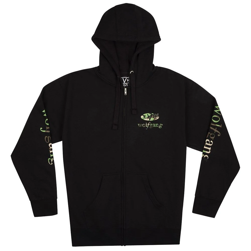 EVH Wolfgang (Black & Camo) Hoodie Small