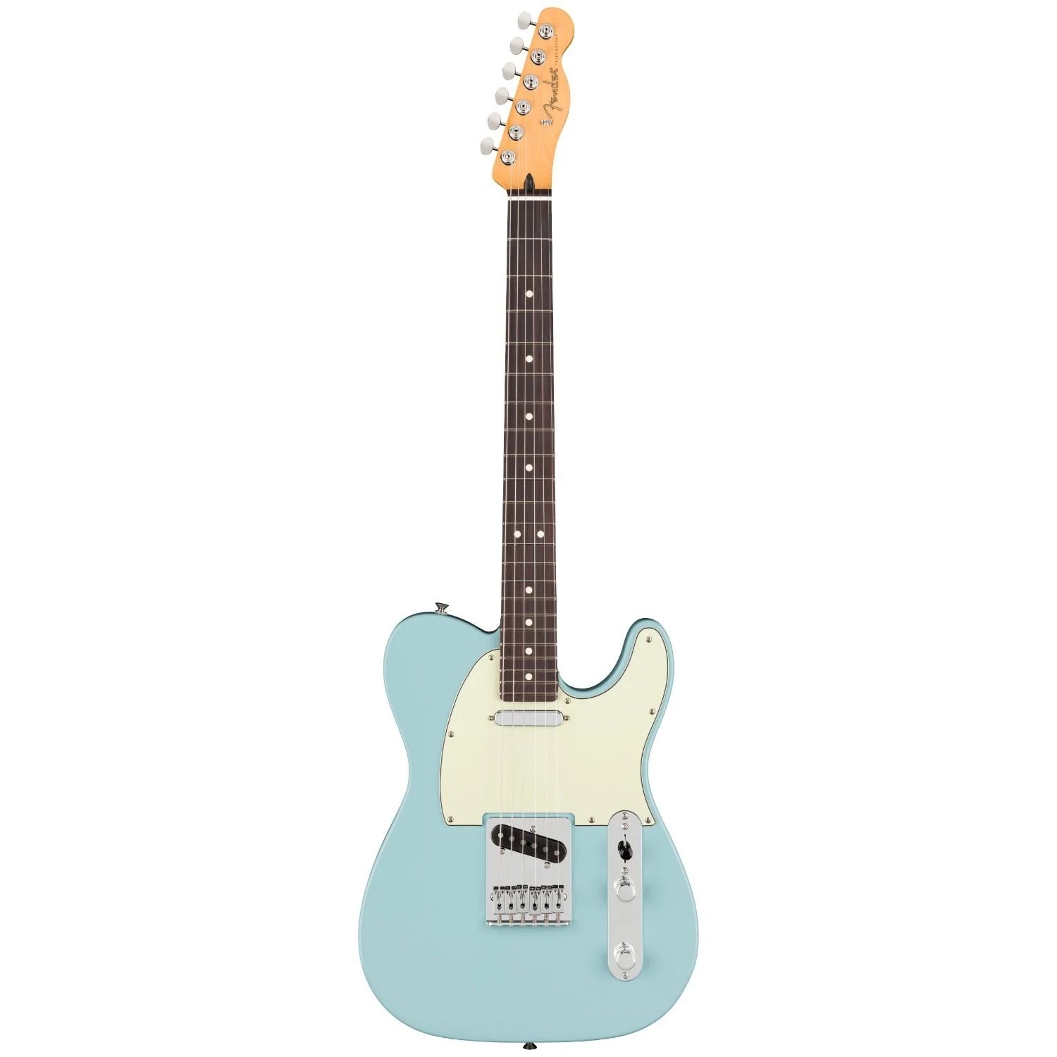 Fender 75th Ann Player II Telecaster Rosewood Fingerboard. (Daphne Blue)