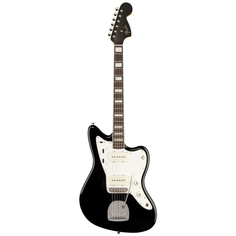 Fender American Vintage II 1966 Jazzmaster Flame Maple Neck (Black) inc Case