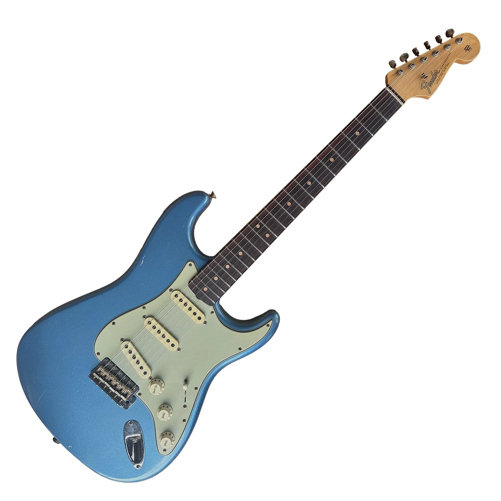 Fender Custom Shop '64 Strat Journeyman Relic (Faded Aged Lake Placid Blue)