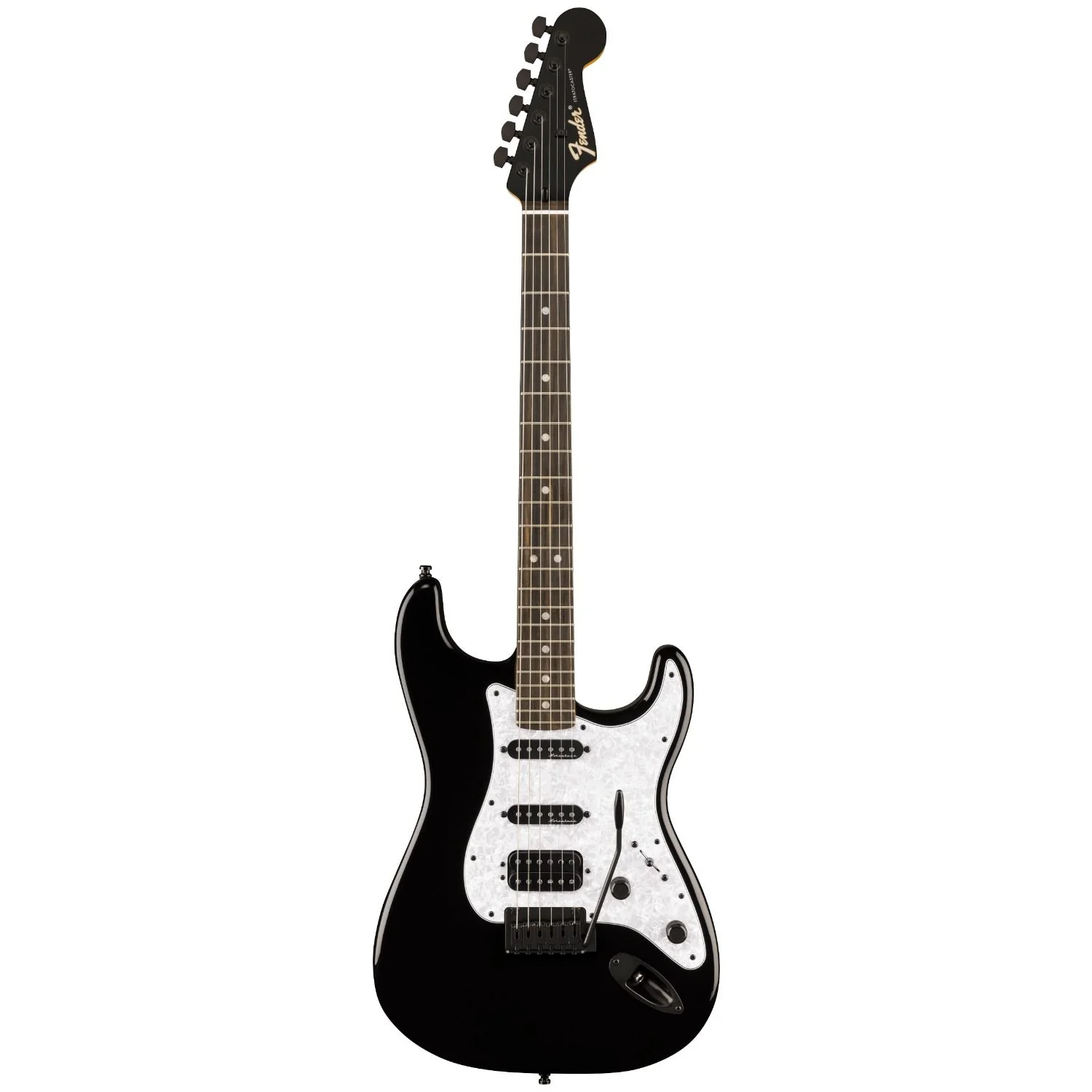 Fender Ltd Ed Player Fusion Stratocaster HSS Ebony Fingerboard (Black)