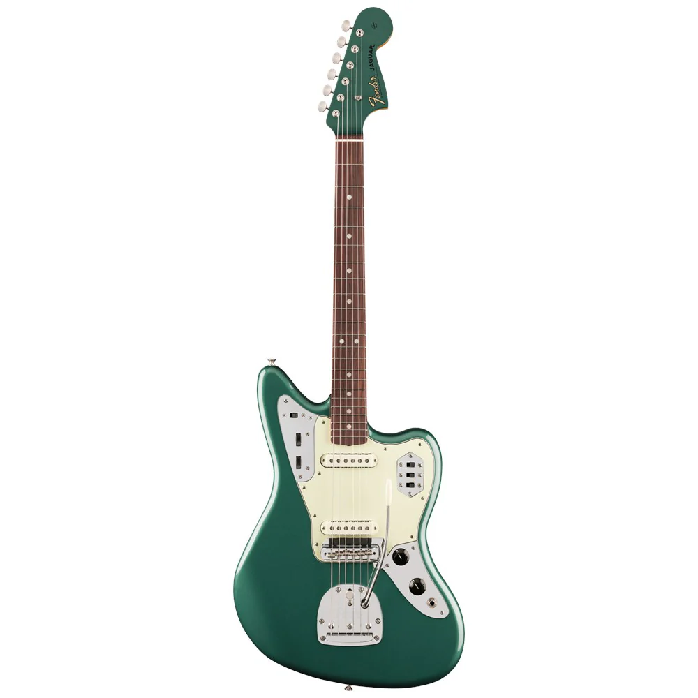 Fender Vintera III Mid '60s Jaguar Rosewood Fingerboard (Sherwood Green Metallic)