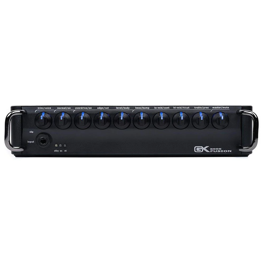 Gallien-Krueger Fusion 500 S 500-watt Head w/ Tube Pre & Overdrive