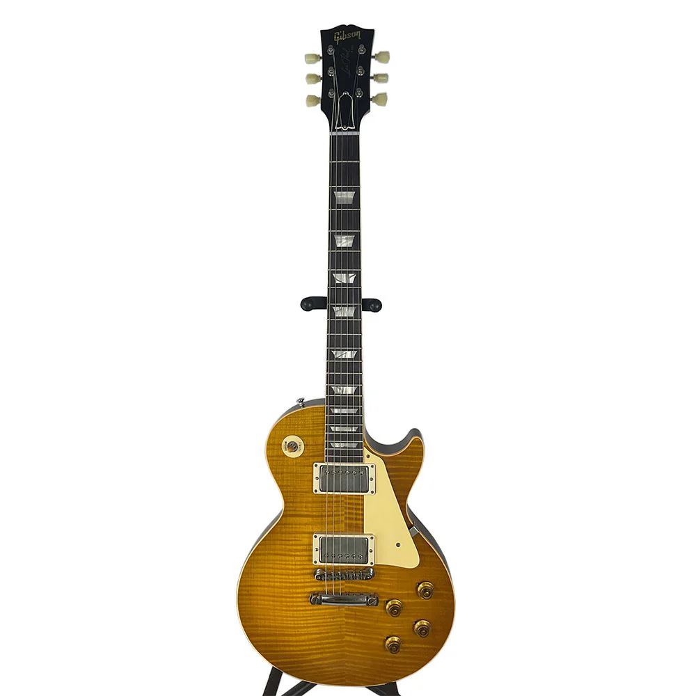 Gibson Custom Shop Handpicked 59' Les Paul Std Ultra Light Back VOS (Dirty Lemon)
