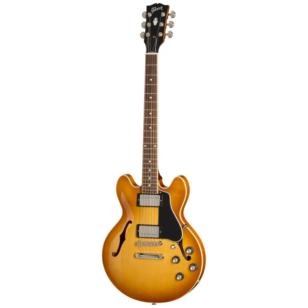 Gibson ES-339 Semi Hollow Body Electric Guitar (Honey Burst) Inc Case