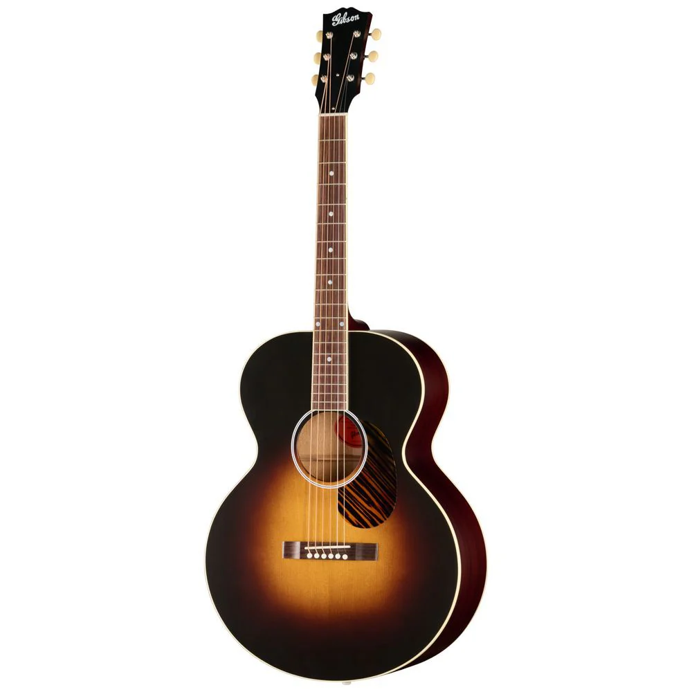Gibson J-185 Century 12-Fret Acoustic Guitar (Vintage Sunburst) inc Hard Case