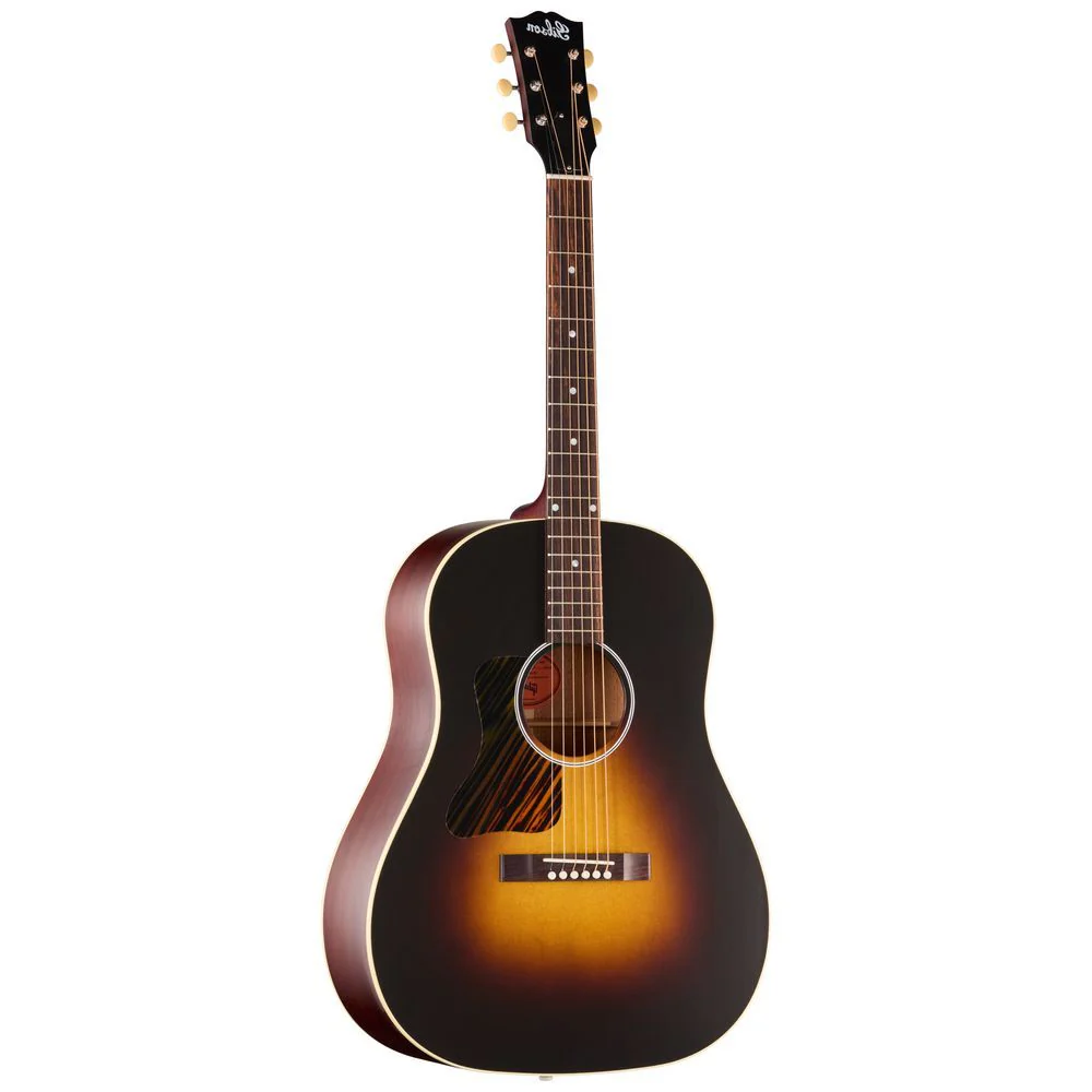 Gibson Left-Handed J-45 Century 12-Fret Acoustic (Vintage Sunburst) inc Hard