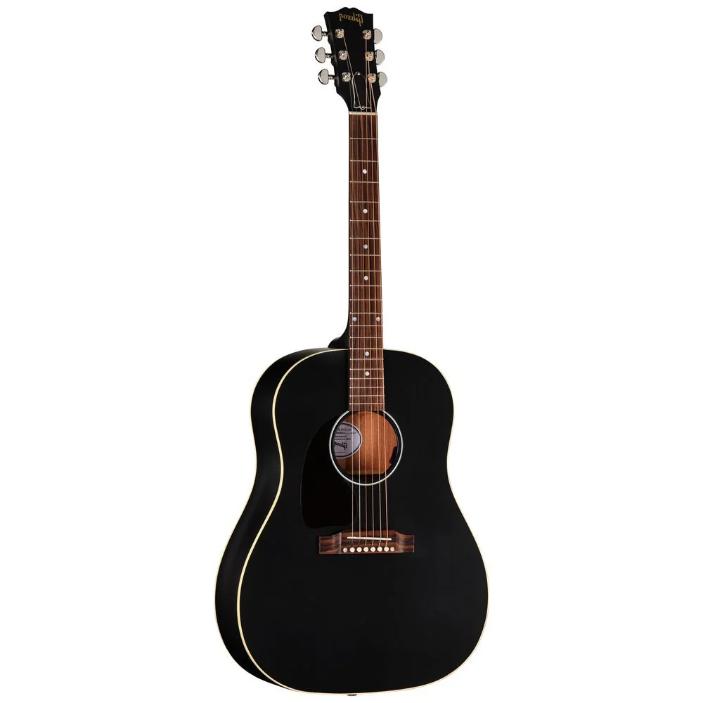 Gibson Left-Handed J-45 Special (Satin Ebony) inc Soft-Shell Case
