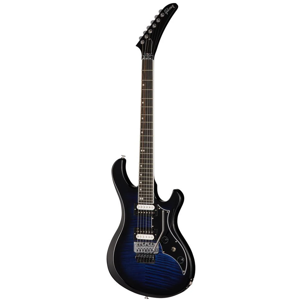 Gibson Victory Electric Guitar w/ Floyd Rose (Deep Ocean Burst) inc Hard Case
