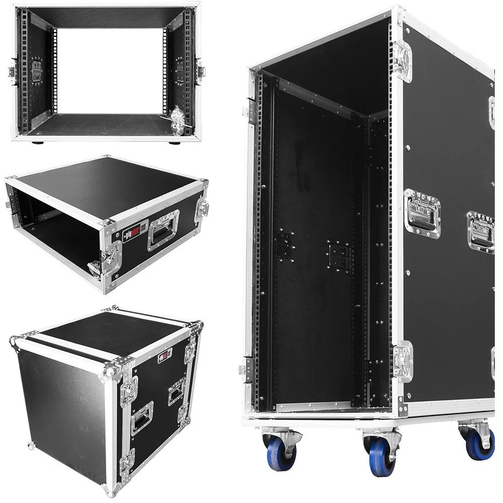GigGear 16RU Heavy Duty Rack Case w/ Wheels