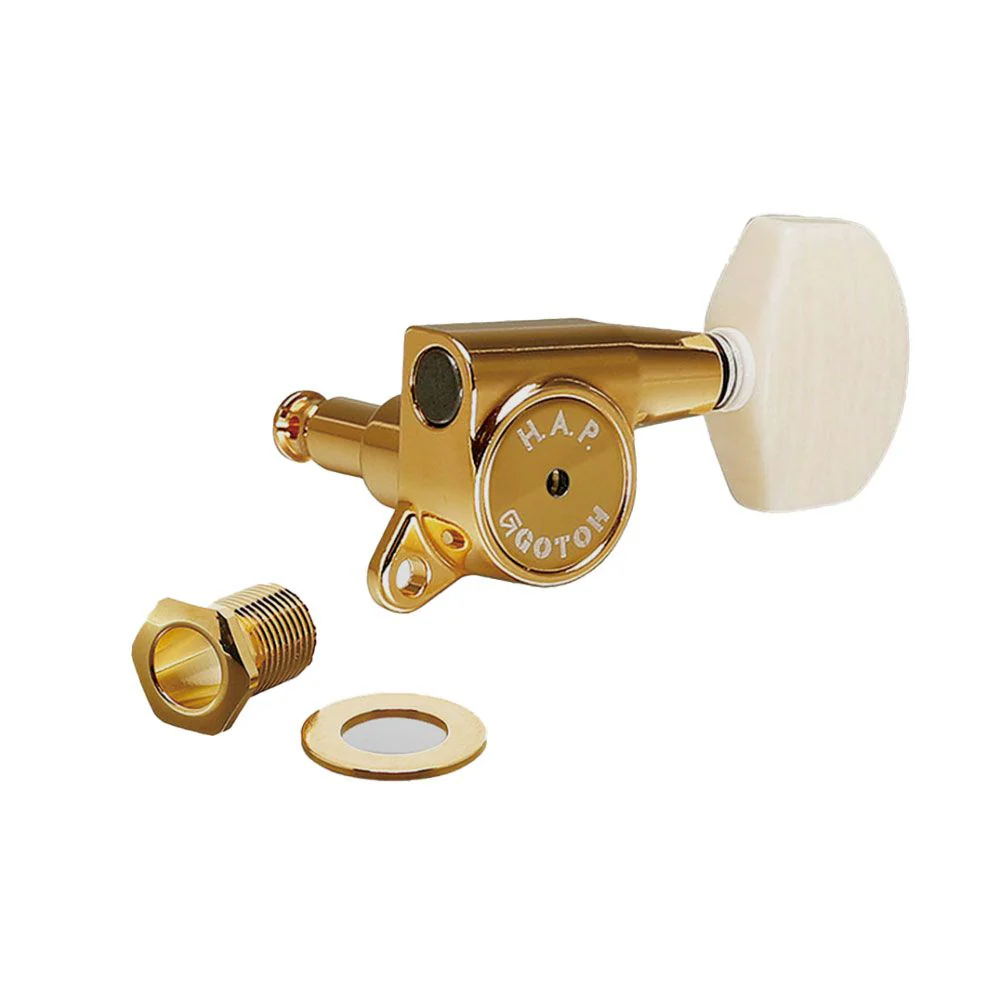 Gotoh G30 Guitar Machine Heads 3 A Side (6 Pack) (Gold)
