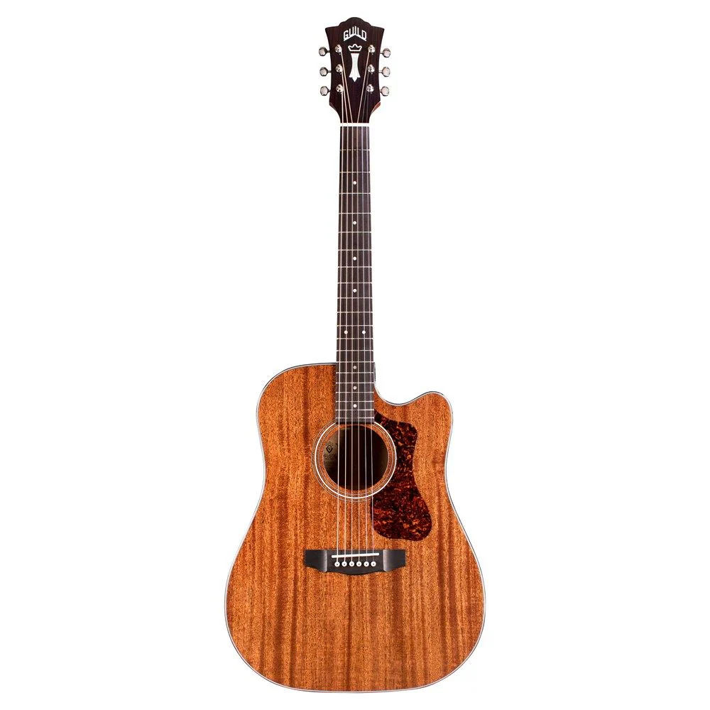 Guild D-120CE Acoustic Electric w/ Cutaway Guitar (Natural) inc Gig Bag