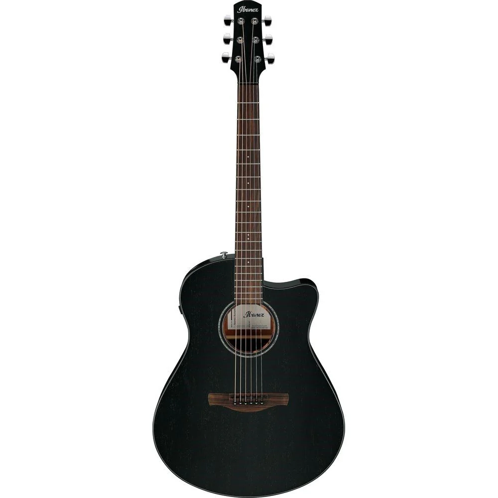 Ibanez AAM340CE Acoustic Guitar (Rustic Black)
