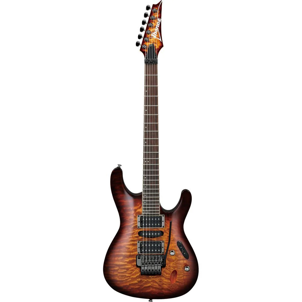 Ibanez S670QM DEB Electric Guitar (Dragon Eye)