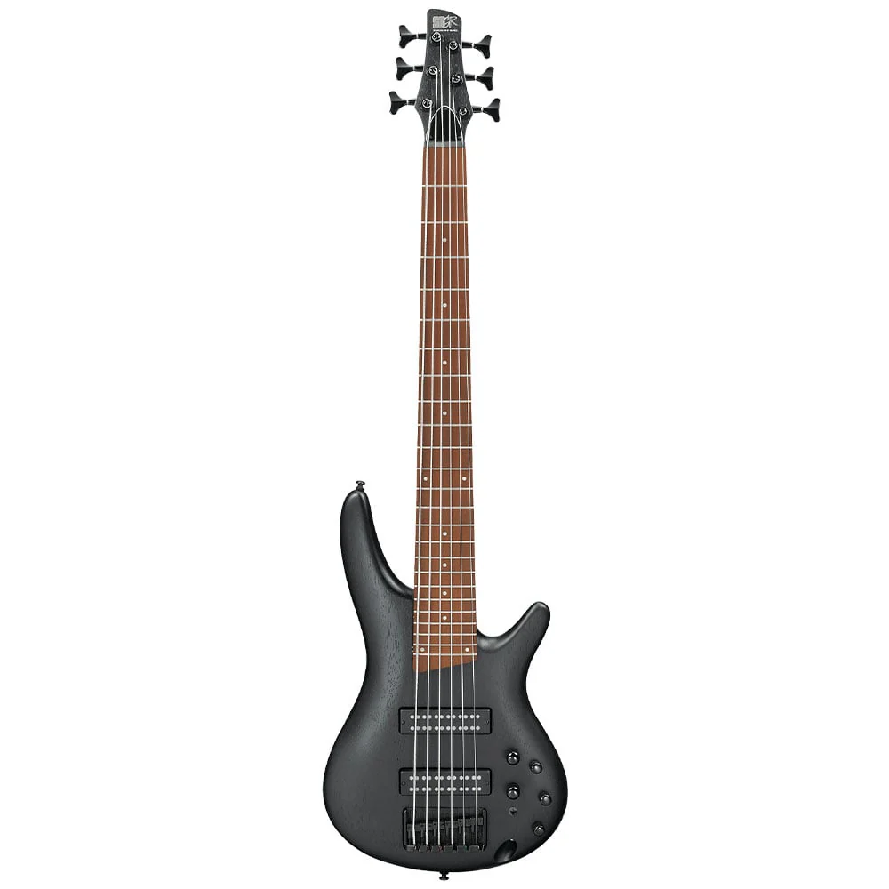 Ibanez SR306EB WK 6-String Electric Bass Guitar (Weathered Black)