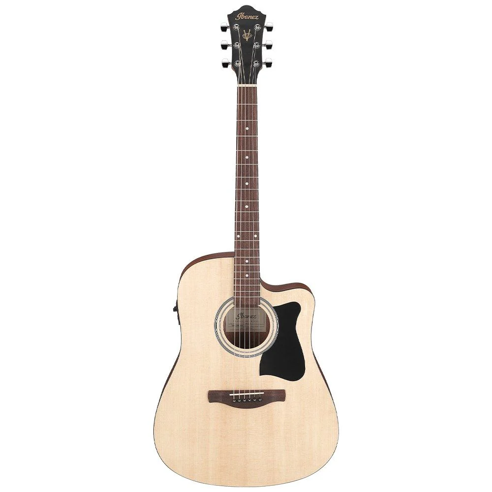 Ibanez V40CE OPN Acoustic Electric Guitar (Open Pore Natural)