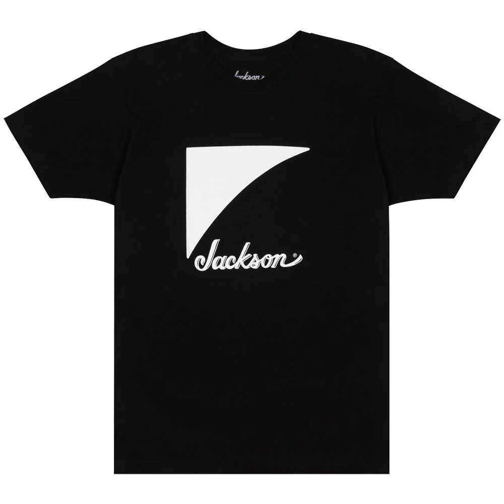 Jackson Shark Fin Logo T-Shirt (Black) Medium