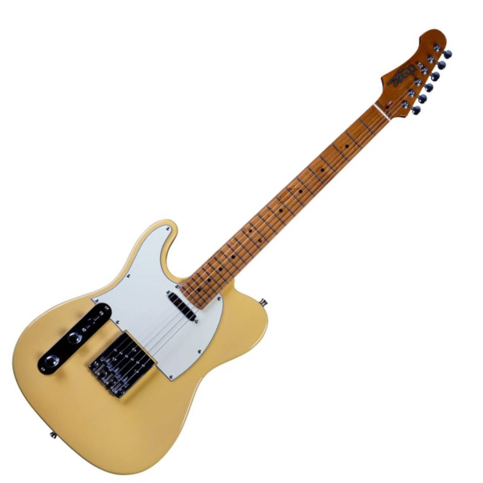Jet JT-300-BTS-LH Left-Hand SS Electric Guitar Roasted Maple Neck (Blonde)