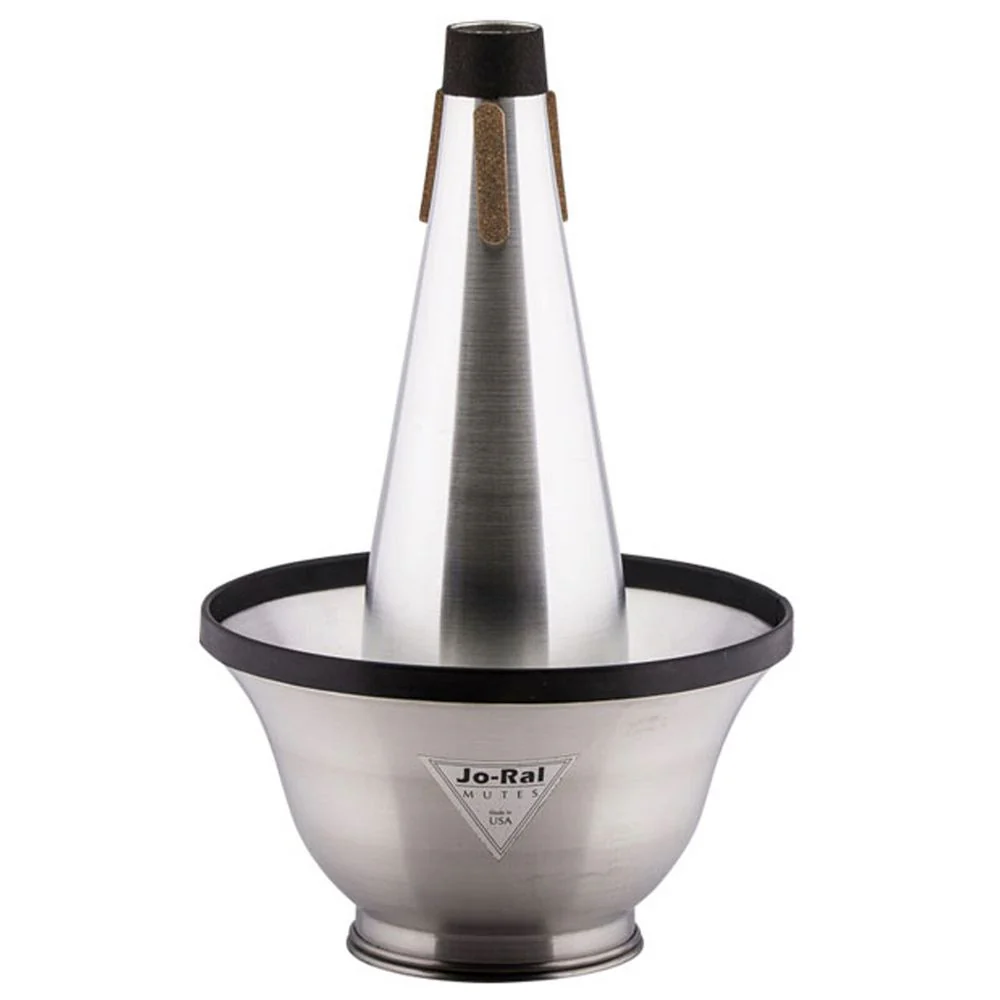 Jo-Ral Bass Trombone Adjustable Cup Mute - All Aluminium