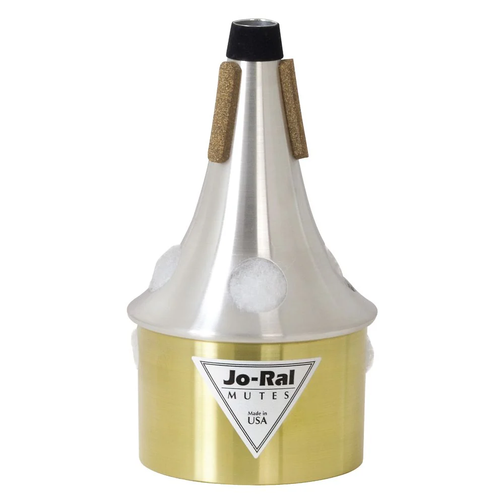 Jo-Ral Trumpet Bucket Mute - Aluminium with Brass Bottom