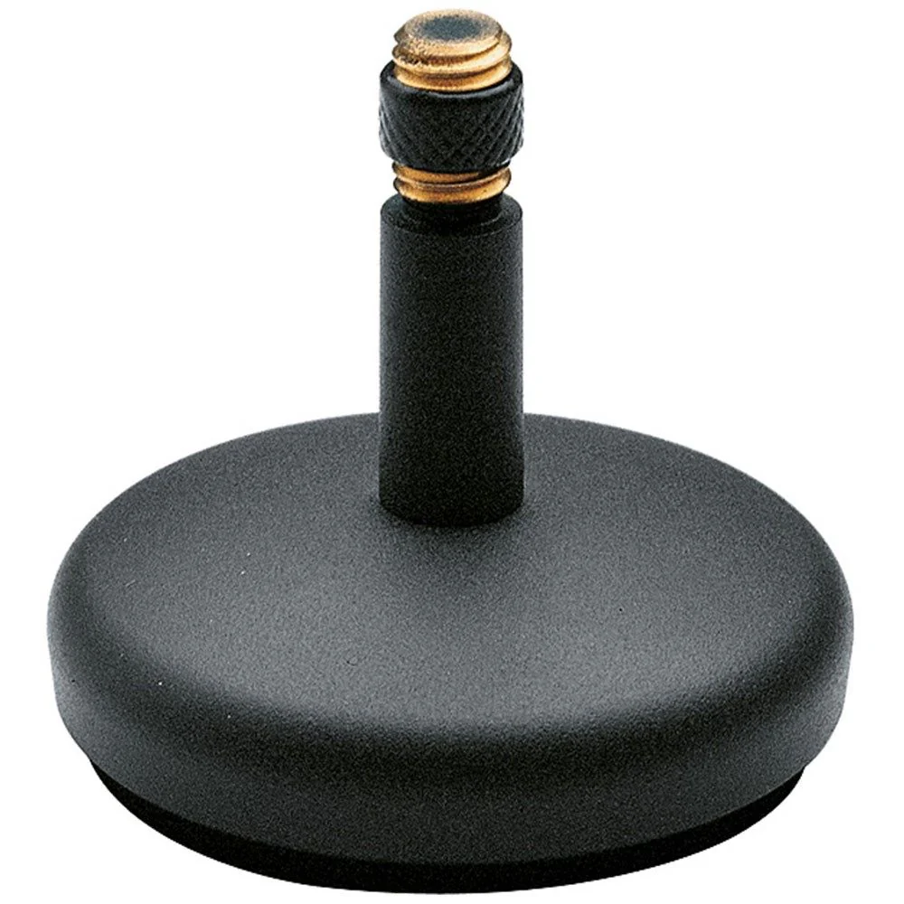 K&M 23266 Small Table Microphone Stand w/ 3/8" Thread (Black)