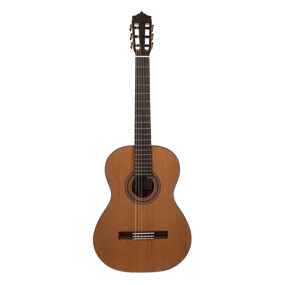 Katoh MCG50C Classical Guitar w/ Solid Cedar Top and Bag Included