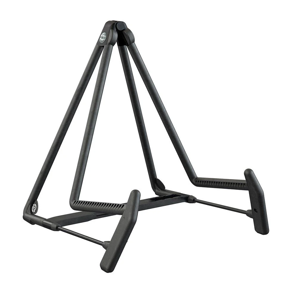 Konig & Meyer 17580 Heli 2 A-Frame Acoustic Guitar Stand (Black)